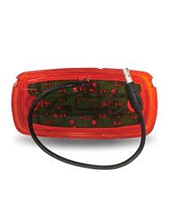 Double Bullseye Red LED (16 Diodes) - 1 Hot Wire