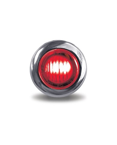 Mini Button Dual Revolution Stop, Turn & Tail Red/White LED Mini Button Dual Revolution Stop, Turn & Tail Red/White LED