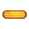 UP38784B-40 LED Oval Turn Signal Light - Amber LED/Amber Lens (Bulk)