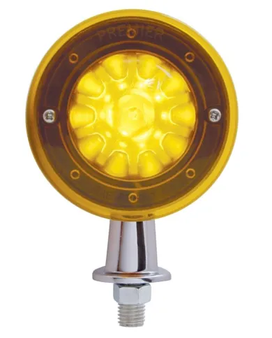 UP38820-13 LED 1-1/8" Arm Watermelon Honda Light Kit - Amber LED/Amber Lens