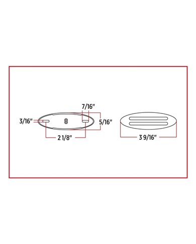 Small Marker Flatline Clear Amber LED (8 Diodes) Small Marker Flatline Clear Amber LED (8 Diodes)