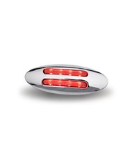 Small Marker Flatline Clear Red LED (8 Diodes)