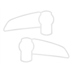 UP29051-Stainless 2008+ Kenworth T660/T370 Air Intake Logo Trim