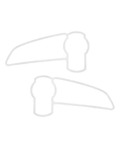 UP29051-Stainless 2008+ Kenworth T660/T370 Air Intake Logo Trim