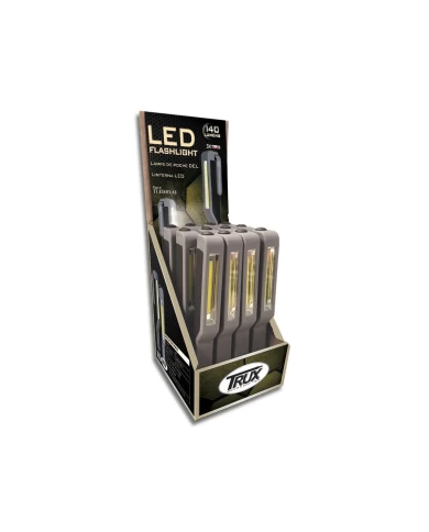 Black LED Flashlight (140 Lumens) - Pack of 12 Black LED Flashlight (140 Lumens) - Pack of 12