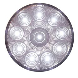 UP38828-10 LED 4 "Auxiliary/Utility Light - White LED/Clear Lens
