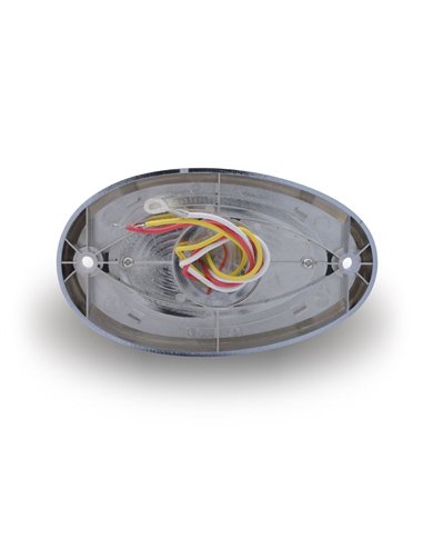 Freightliner Century, Columbia & Coronado Sleeper Amber LED with Base (35 Diodes)" 3 wire 2 function Freightliner Century, Columbia & Coronado Sleeper Amber LED with Base (35 Diodes)" 3 wire 2 function