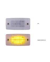 Freightliner Cab Clear Amber LED (20 Diodes)