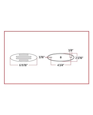 Marker Dual Flatline Amber/Blue LED (30 Diodes) Marker Dual Flatline Amber/Blue LED (30 Diodes)