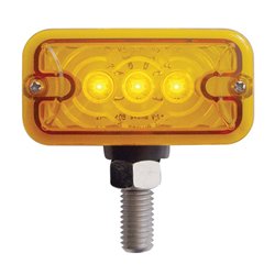 UP38840-6 LED Double Face Light - T-Mount - Amber & Red LED/Amber & Red Lens