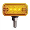 UP38840-6 LED Double Face Light - T-Mount - Amber & Red LED/Amber & Red Lens