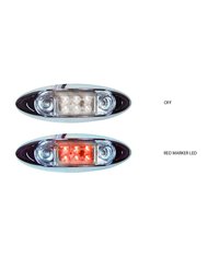 Small Infinity Clear Red LED (6 Diodes)