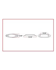 Small Infinity Red LED (6 Diodes)