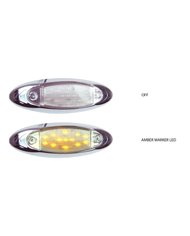 Infinity Clear Amber LED (13 Diodes) Infinity Clear Amber LED (13 Diodes)