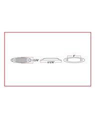 Infinity Clear Amber LED (13 Diodes) Infinity Clear Amber LED (13 Diodes)