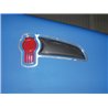 UP29051-Stainless 2008+ Kenworth T660/T370 Air Intake Logo Trim
