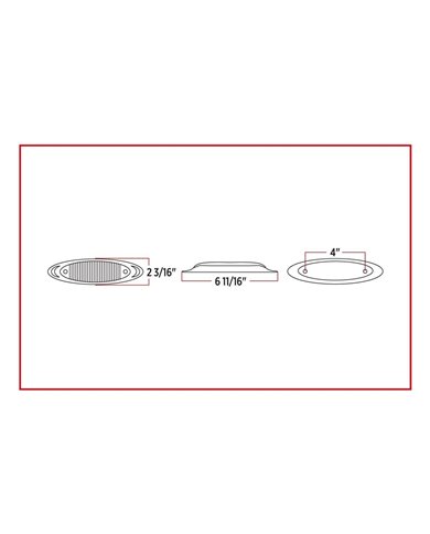 Infinity Clear Red LED (13 Diodes) Infinity Clear Red LED (13 Diodes)