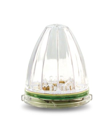 Peterbilt Bullet Cab Clear Amber LED (19 Diodes) Peterbilt Bullet Cab Clear Amber LED (19 Diodes)
