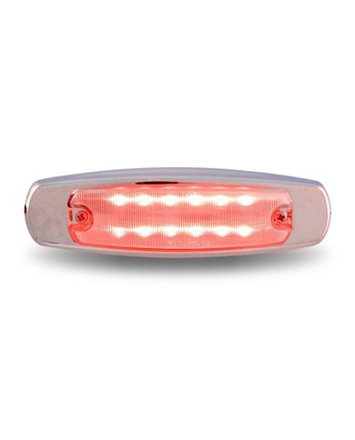 Peterbilt Clear Red LED (12 Diodes) Peterbilt Clear Red LED (12 Diodes)