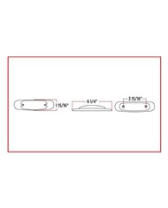 Peterbilt Clear Red LED (12 Diodes)