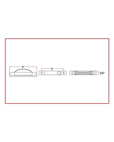 Thin Line Red LED (7 Diodes) Thin Line Red LED (7 Diodes)