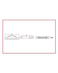 Thin Line Red LED (7 Diodes)