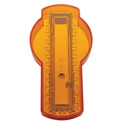 UP38885-32 LED Backlit Emblem Light For Kenworth - Amber LED/Amber Lens