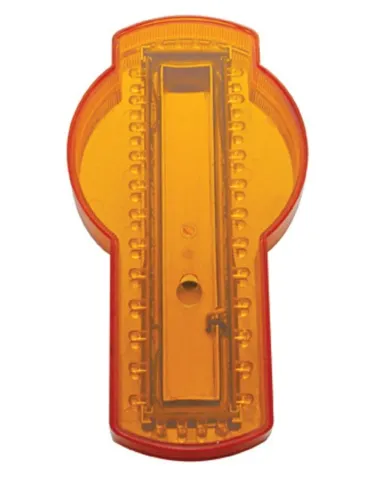 UP38885-32 LED Backlit Emblem Light For Kenworth - Amber LED/Amber Lens