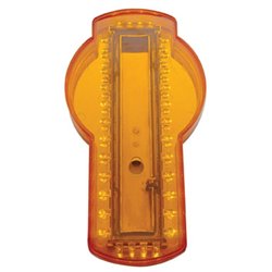 UP38885-32 LED Backlit Emblem Light For Kenworth - Amber LED/Amber Lens