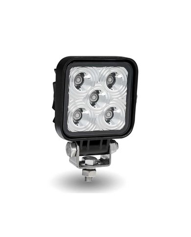Stellar Mini Square High Powered Cree LED Worklight - Spot (5 Diodes) - 1200 Lumens Stellar Mini Square High Powered Cree LED Worklight - Spot (5 Diodes) - 1200 Lumens