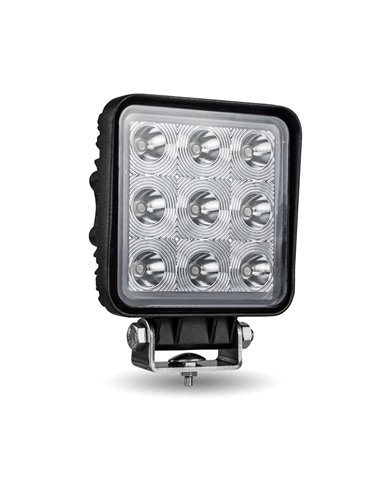 Stellar Universal Square High Powered LED Work Lamp (9 Diodes) - 1350 Lumens - Spot Stellar Universal Square High Powered LED Work Lamp (9 Diodes) - 1350 Lumens - Spot