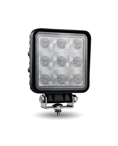 Stellar Universal Square High Powered LED Work Lamp (9 Diodes) - 1350 Lumens - Flood Stellar Universal Square High Powered LED Work Lamp (9 Diodes) - 1350 Lumens - Flood