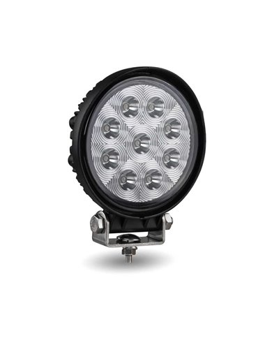 Stellar Universal Round High Powered LED Work Lamp (9 Diodes) - 1350 Lumens - Spot Stellar Universal Round High Powered LED Work Lamp (9 Diodes) - 1350 Lumens - Spot