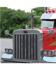 MIRROR HOOD MOUNT CURVED ARM WITH RECTANGULAR BASE