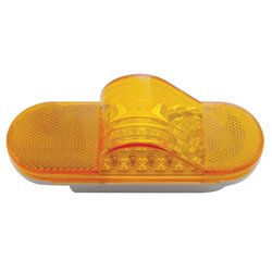 UP38920-18 LED Mid-Trailer Turn Signal Light - Amber LED/Amber Lens