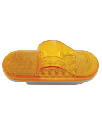 UP38920-18 LED Mid-Trailer Turn Signal Light - Amber LED/Amber Lens