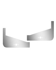 Peterbilt 389 70" Sleeper Extension Panel 2 Slotted Light Holes (2014+)