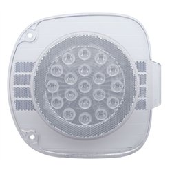 UP38929-22 LED Turn Signal Light For 1996-2010 Freightliner Century - Amber LED/Clear Lens