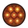 UP39119-7 LED 4" Competition Series Turn Signal Light - Amber LED/Amber Lens