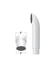 6 - 5" Reduced Curved O.D. Stack - 60""