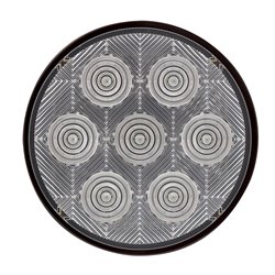 UP39120-7 LED 4" Competition Series Turn Signal Light - Amber LED/Clear Lens