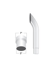 7" - 5" Reduced Bullhorn O.D. Stack - 48""