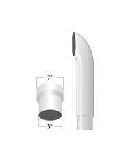 7" - 5" Reduced Curved O.D. Stack - 60""