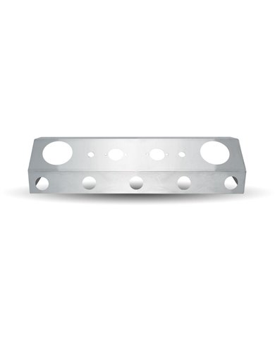 Universal Trailer Service Box with 2 x 4" & 5 x 2" Round Light Holes with Open Back Universal Trailer Service Box with 2 x 4" & 5 x 2" Round Light Holes with Open Back