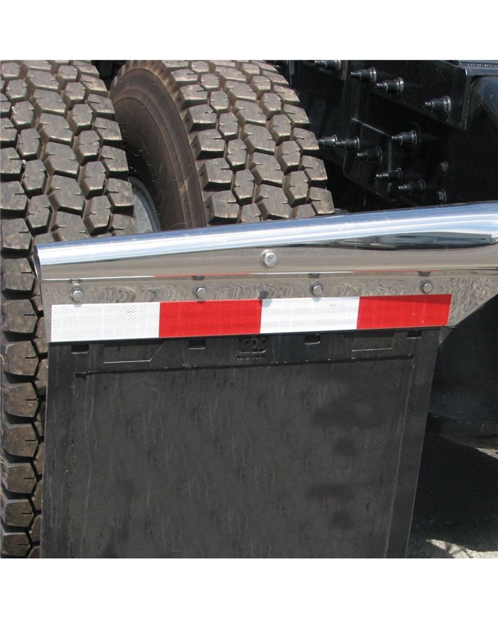 Straight Aluminum Reflector Strip with 3M Reflector