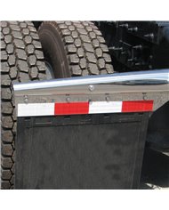 Straight Aluminum Reflector Strip with 3M Reflector