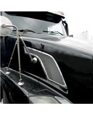 Volvo VN Models Chrome Air Intake Grill - Driver Side (2003+)