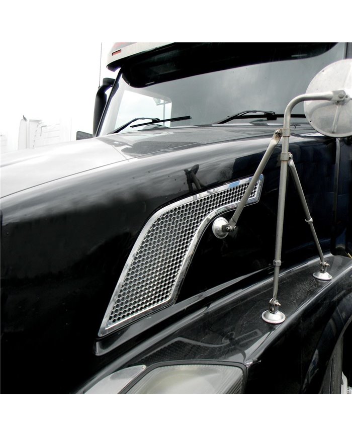 Volvo VN Models Chrome Air Intake Grill - Passenger Side (2003+)