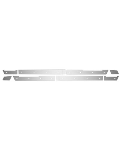 Volvo VN730 -780 Center Fairing Plate with 18 Slotted Light Holes (2006+) Volvo VN730 -780 Center Fairing Plate with 18 Slotted Light Holes (2006+)