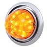 UP39144-Front Bumper Light With 17 Amber LED Watermelon Light For Freightliner Columbia - Amber Lens